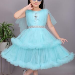 Girls Net Frock - Firoja Party Wear Dress